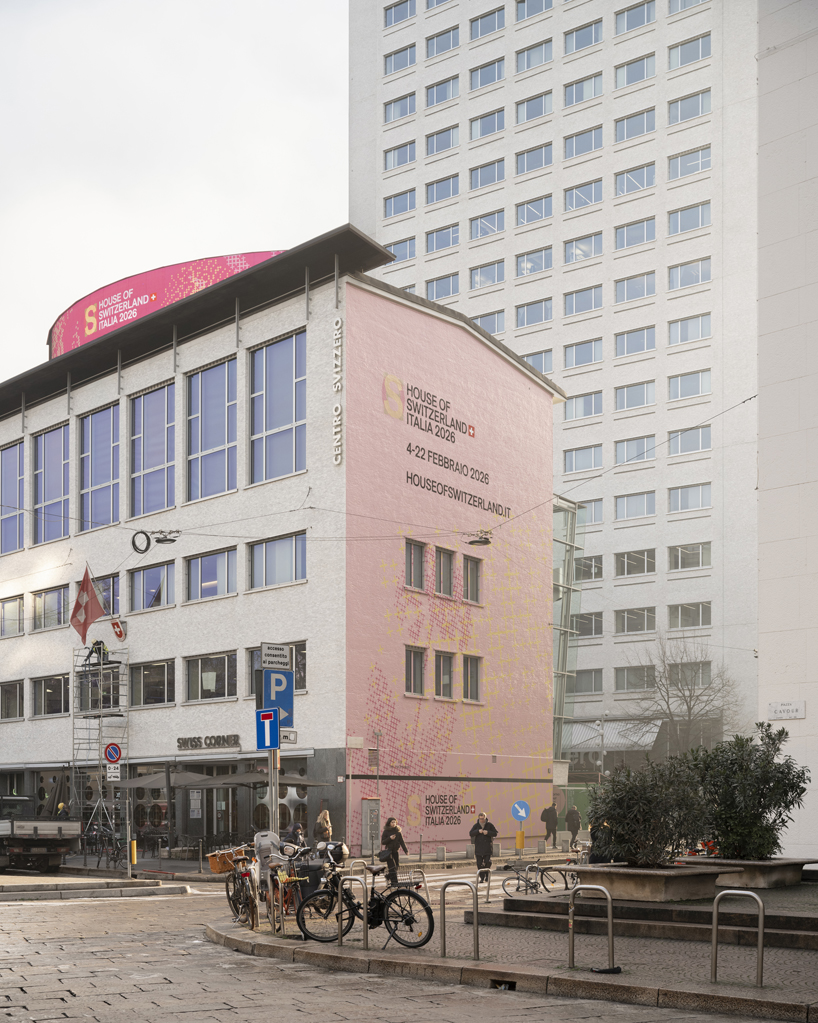 alpine garden installation by BUREAU emerges in milan’s urban fabric for winter olympics - 1