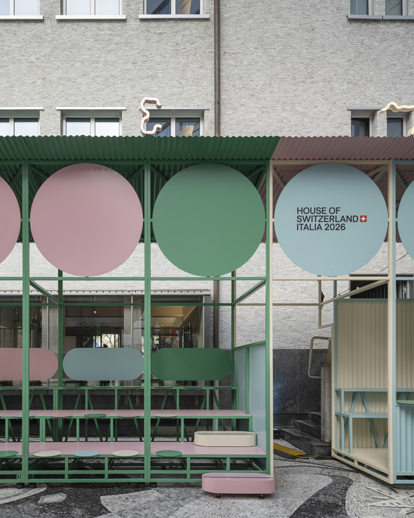 alpine garden installation by BUREAU emerges in milan’s urban fabric for winter olympics - 4