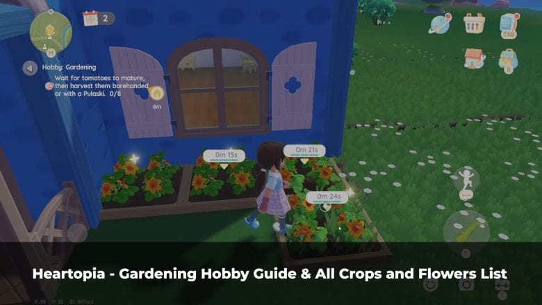 gardening hobby heartopia