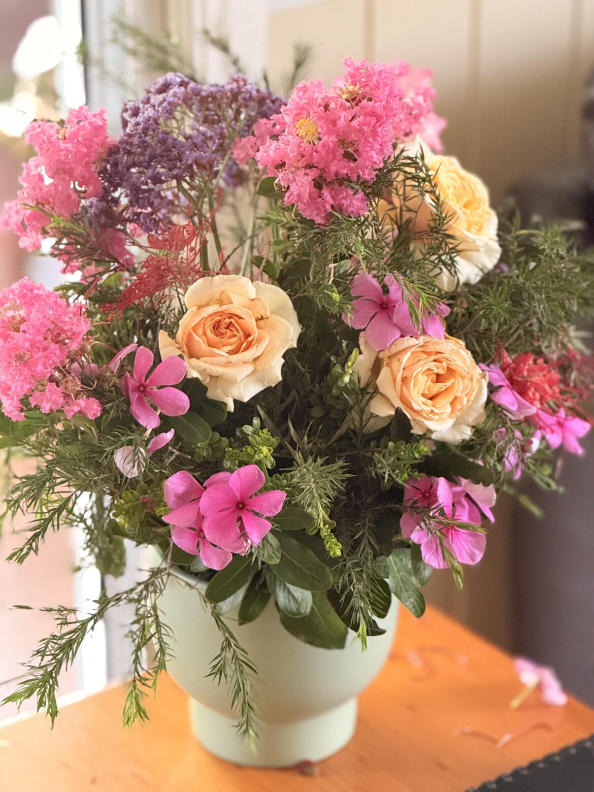Stunning Homegrown flower arrangement