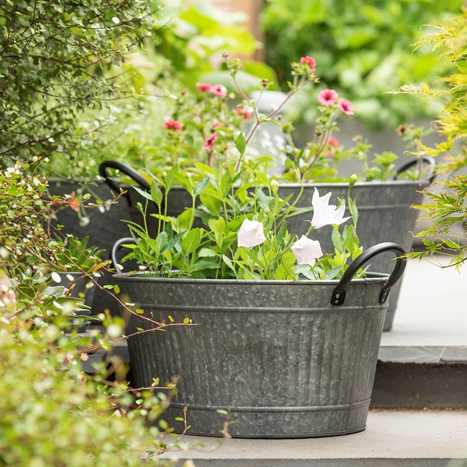 Oval Tub With Handles/drinks Cooler