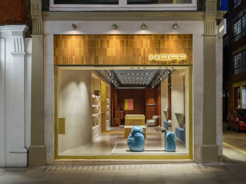 Exterior of Hoff store in Covent Garden