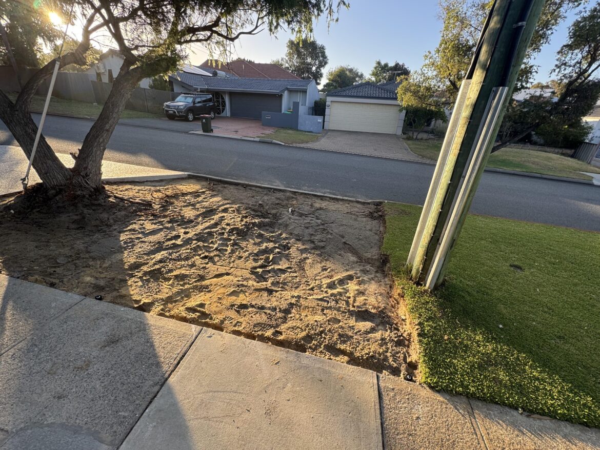 How would you landscape my verge?