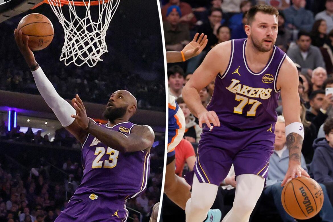 Lakers lose 112–100 to Knicks at Madison Square Garden