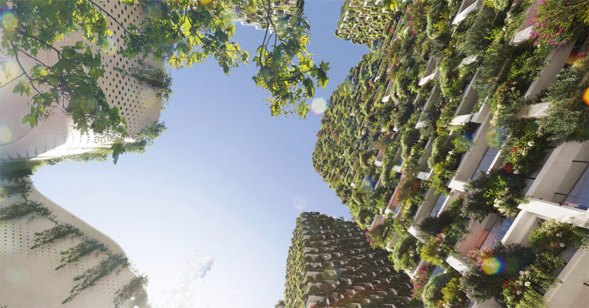 nivan sky gardens by studio symbiosis form urban vertical forest