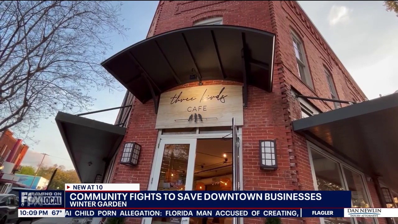 Winter Garden residents protest loss of downtown businesses