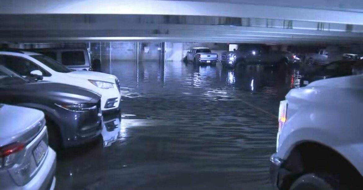 North Philadelphia parking garage floods as water gushes for more than 8 hours North Philadelphia parking garage floods as water gushes for more than 8 hours