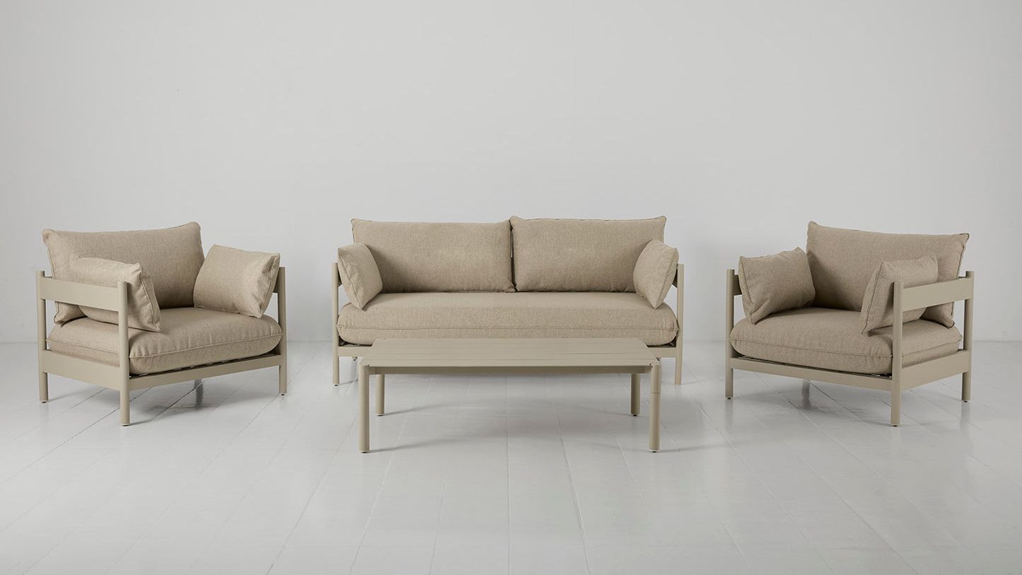 Swyft, Garden Sofa Set 04 4 Seater