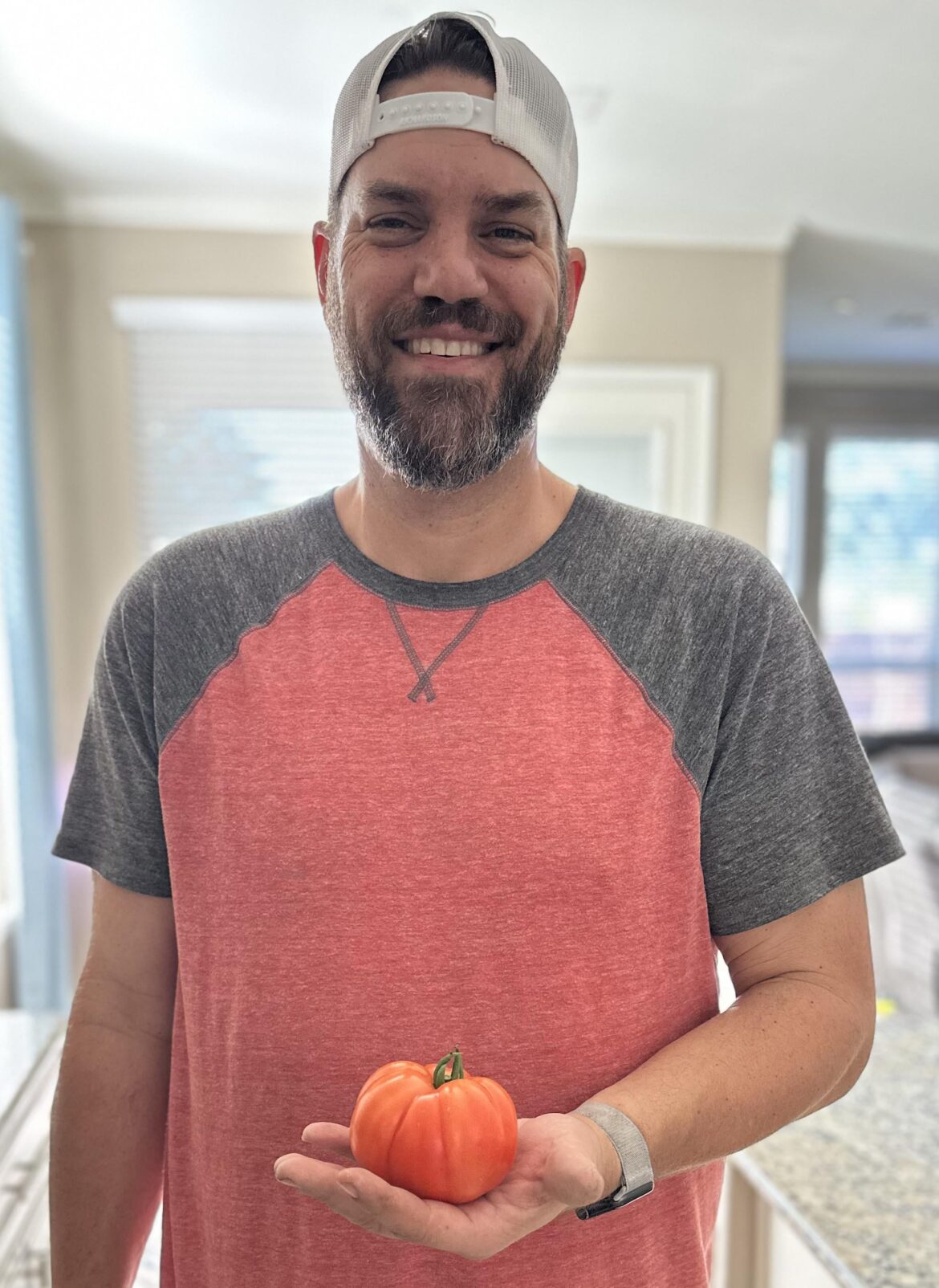 I’ve never grown a more perfect Tomato!
