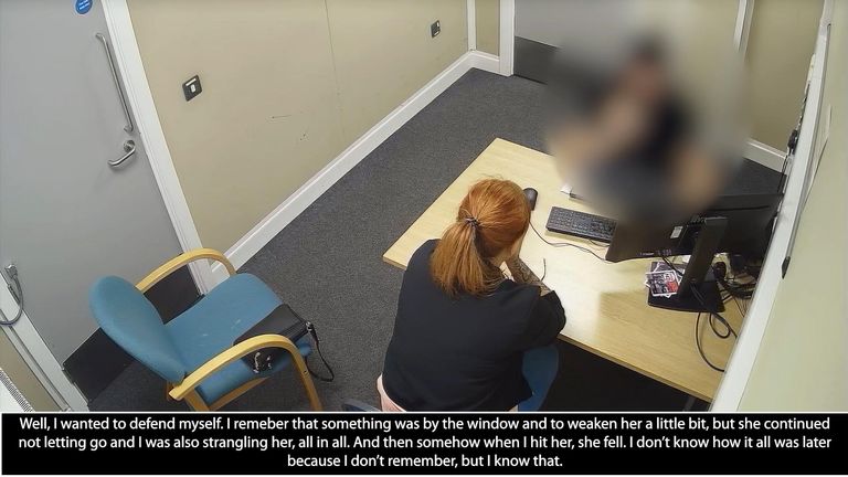 A police interview with Anna Podedworna.