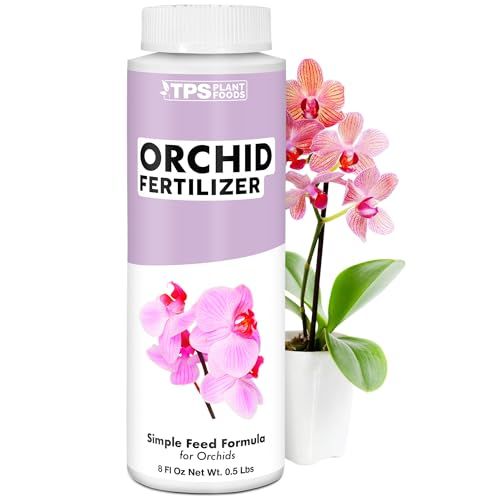 Orchid Fertilizer&ndash; Liquid Orchid Plant Food for All Varieties, Supports Healthy Growth &amp; Blooms, 8 Oz