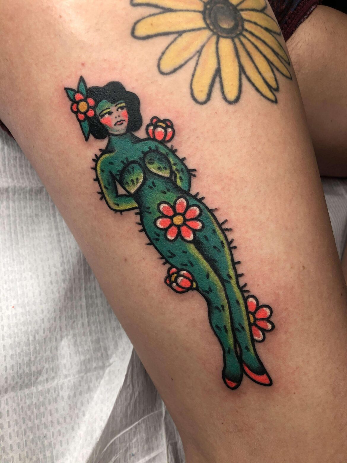 I heard you guys might like my new tattoo. Cheers to all prickly things in life