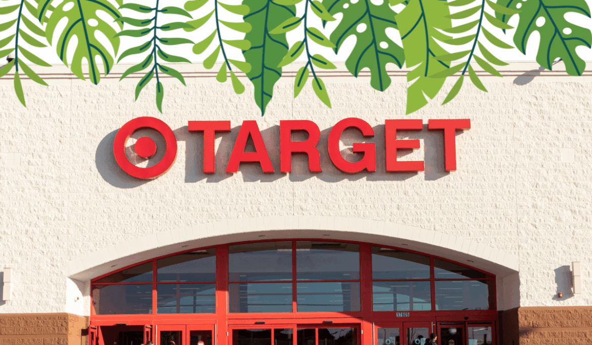 7 Best New Target Patio & Garden Finds Hitting Shelves This Week — Best Life Target store with a greenery background