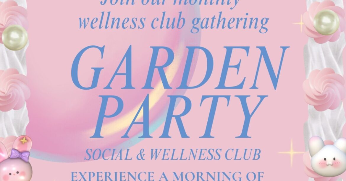 Garden Party Social & Wellness Club: Decoden Garden Party Social & Wellness Club: Decoden