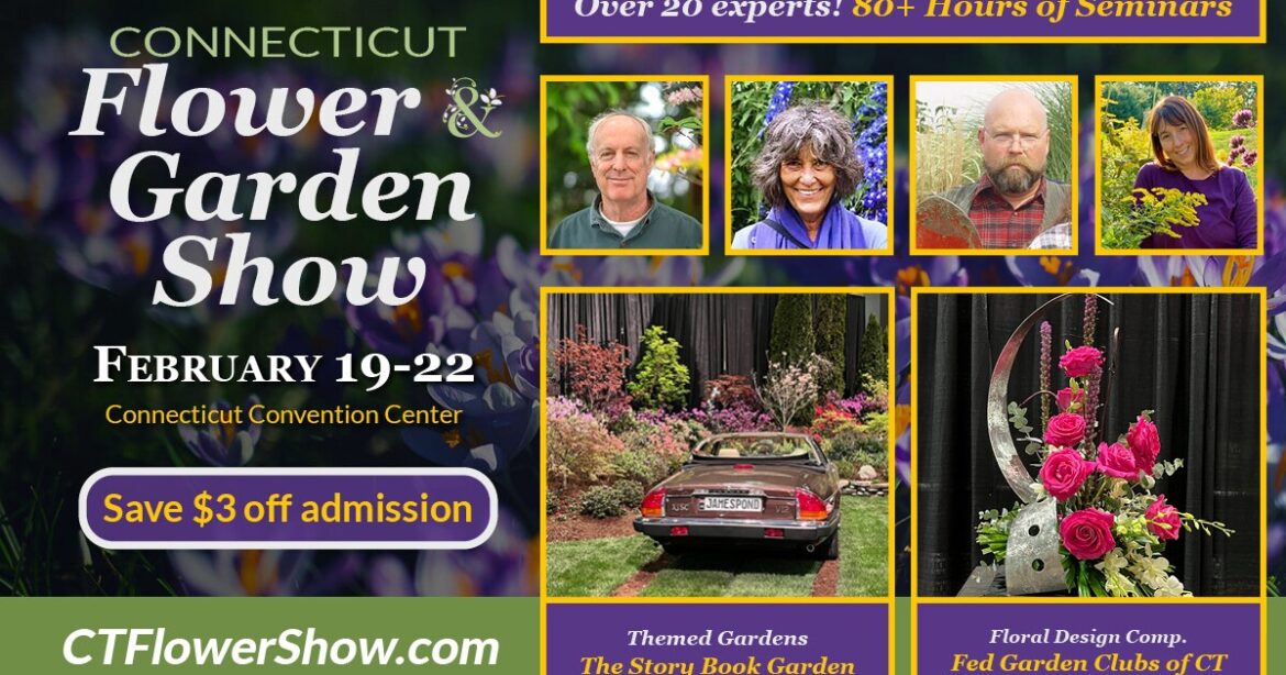 Enter to Win: CT Flower & Garden Show in Hartford