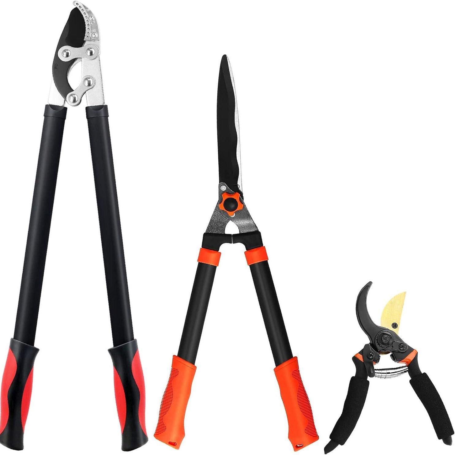 Loppers Hedge Shears &amp; Pruners Combo Set
