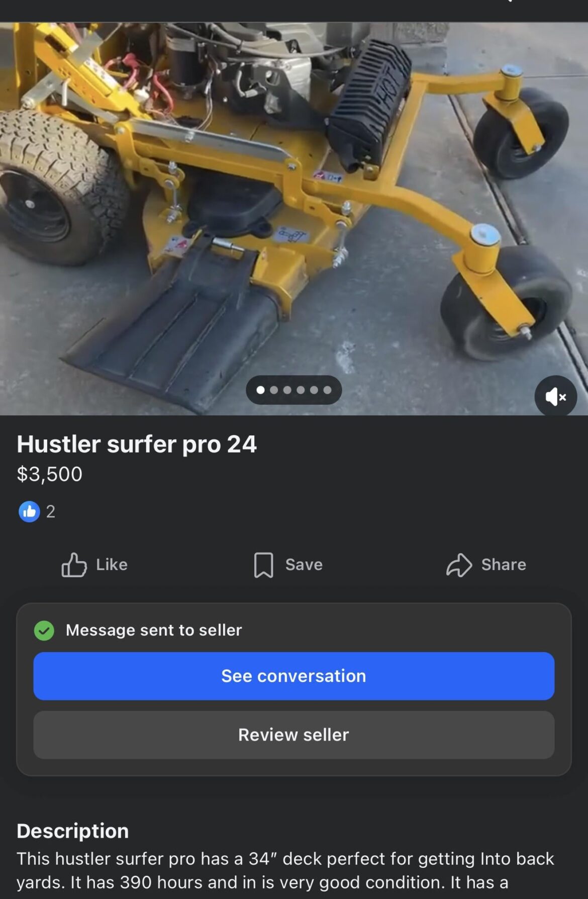 Good first mower for lawn care?