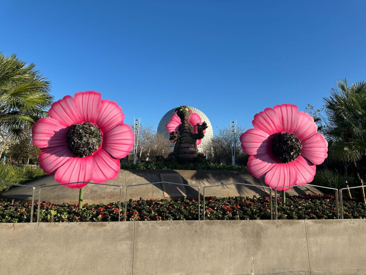 Figment Topiary Arrives for EPCOT International Flower & Garden Festival 2026
