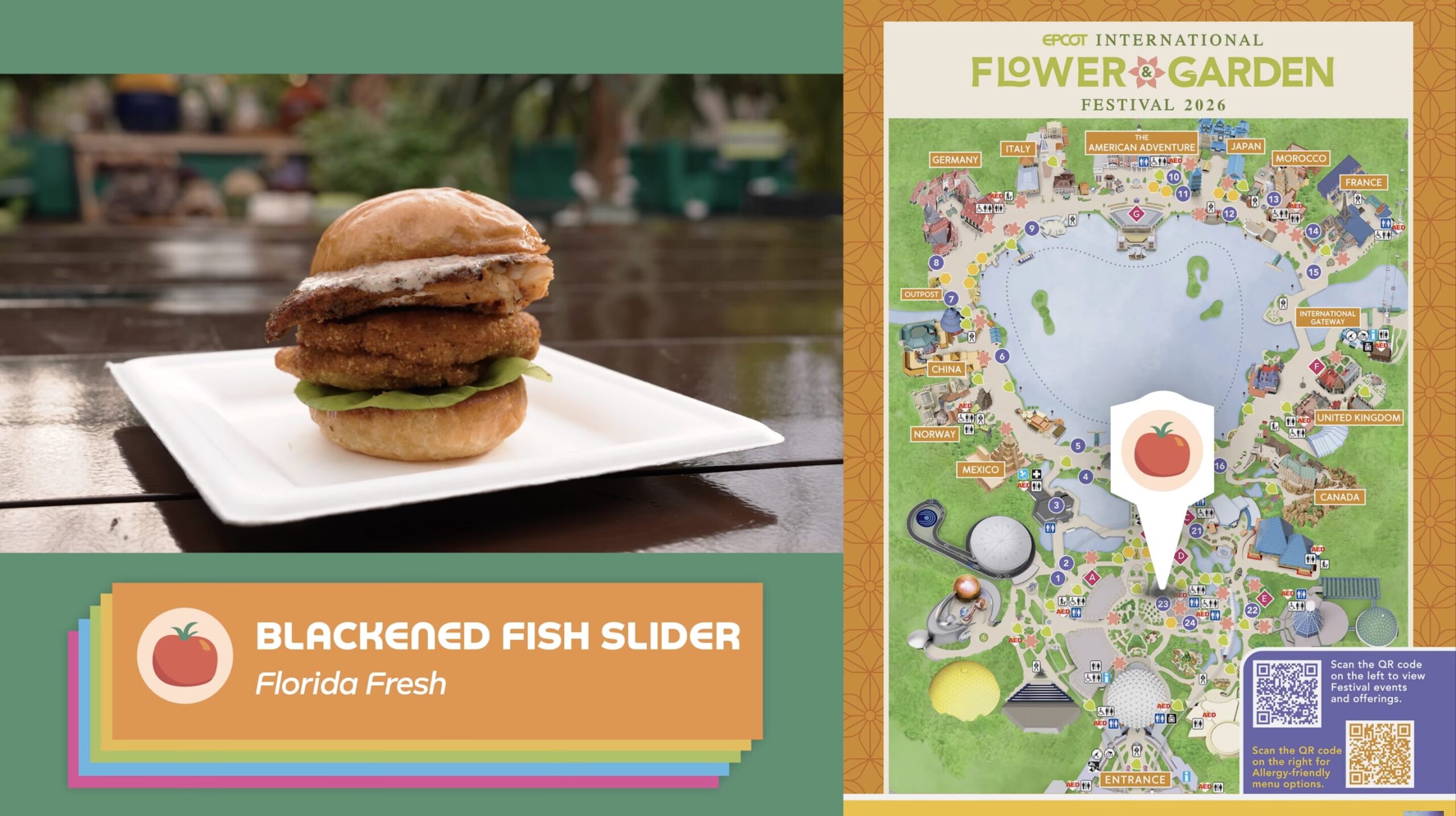 EPCOT Flower & Garden Festival 2026 Menu preview