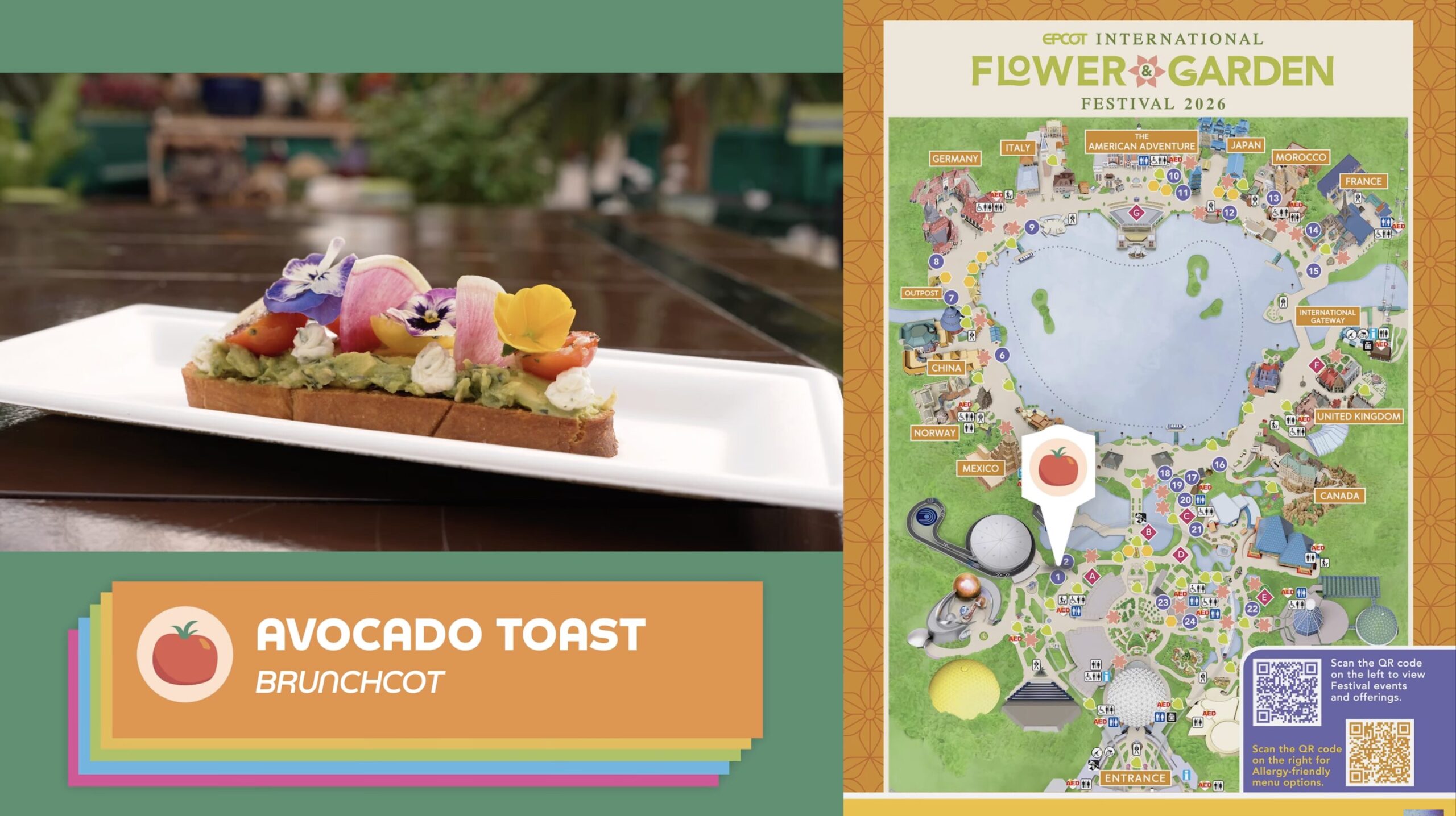 EPCOT Flower & Garden Festival 2026 Menu preview