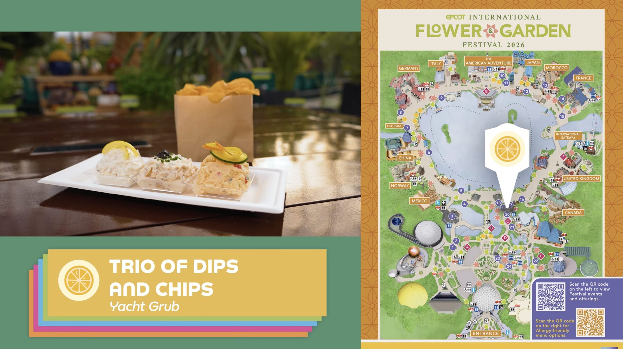 EPCOT Flower & Garden Festival 2026 Menu preview