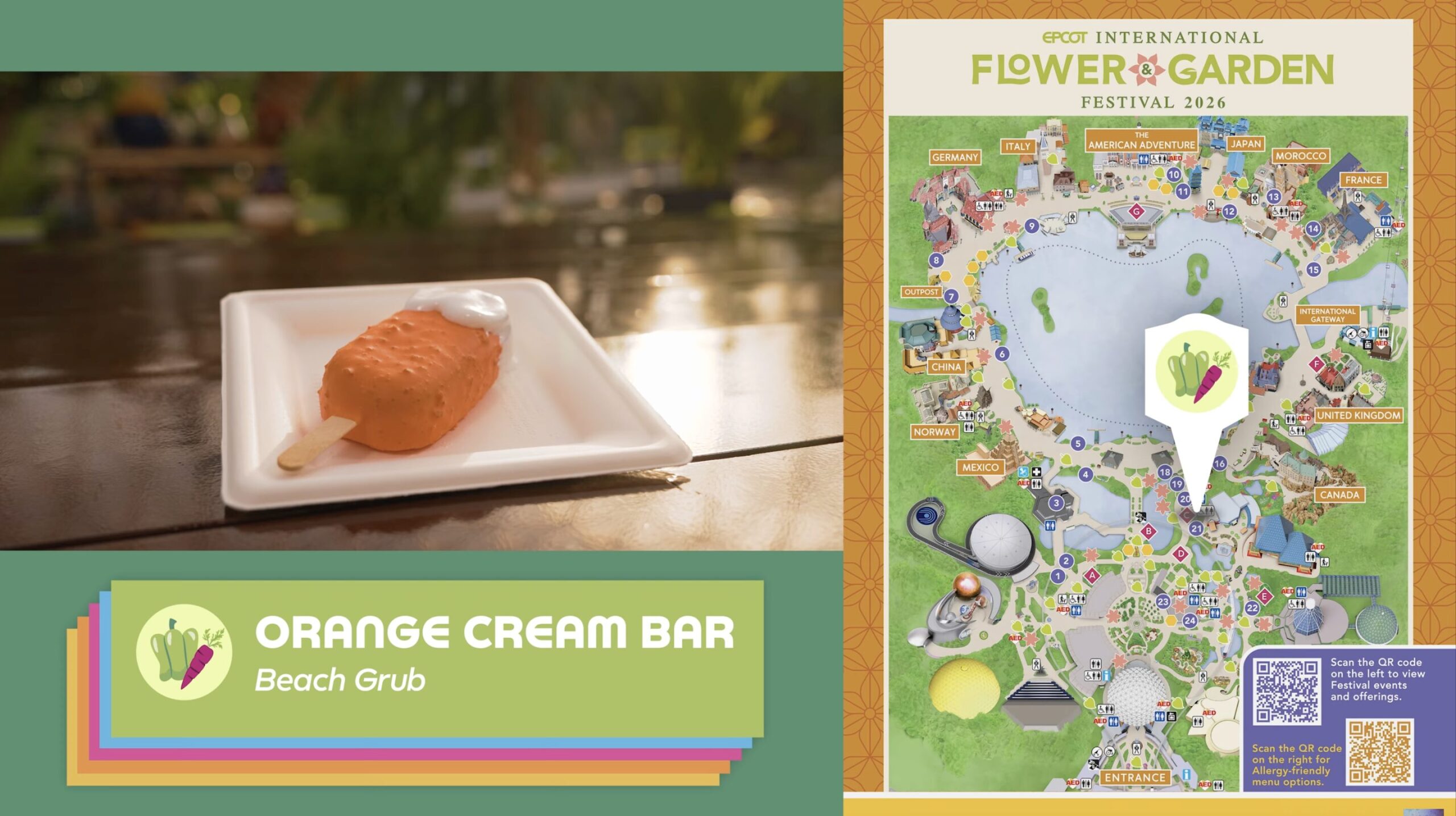EPCOT Flower & Garden Festival 2026 Menu preview