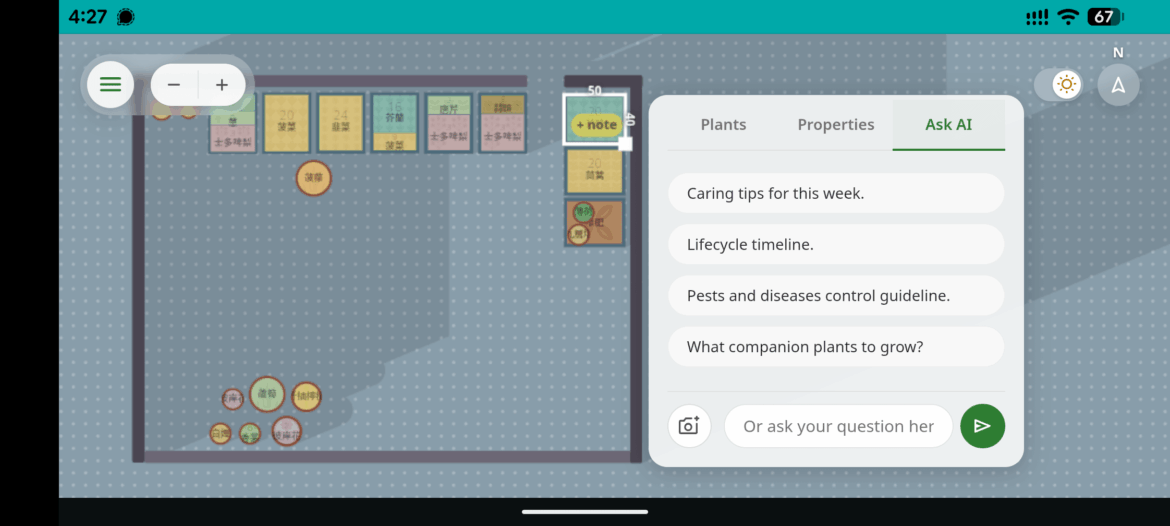 So... I have this garden planner + AI assistant