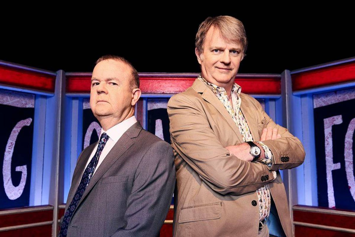 Ian Hislop, 64, and Paul Merton, 67, have hosted HIGNFY since 1990