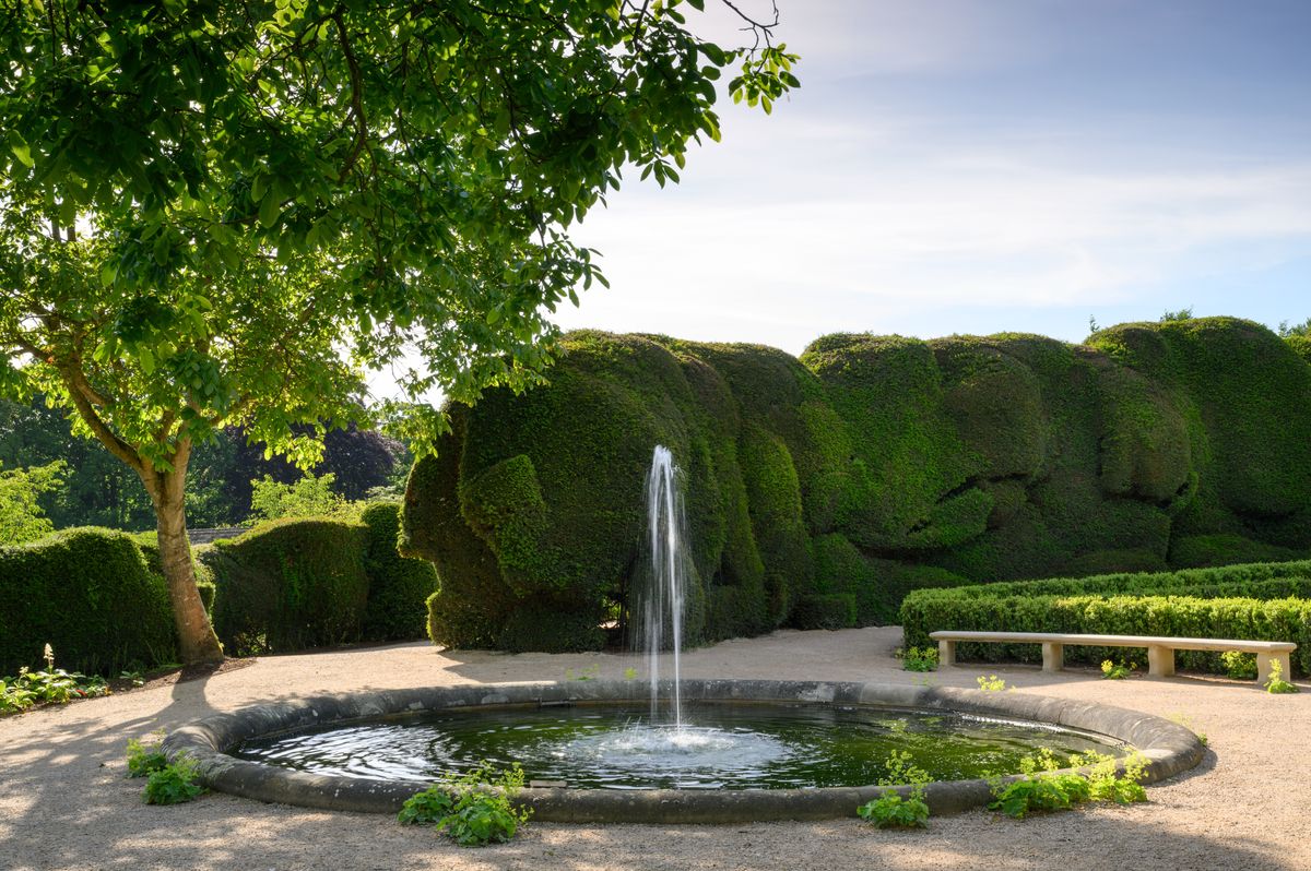 Raby Castle's Walled Garden in June 2024. Credit Jason Ingram