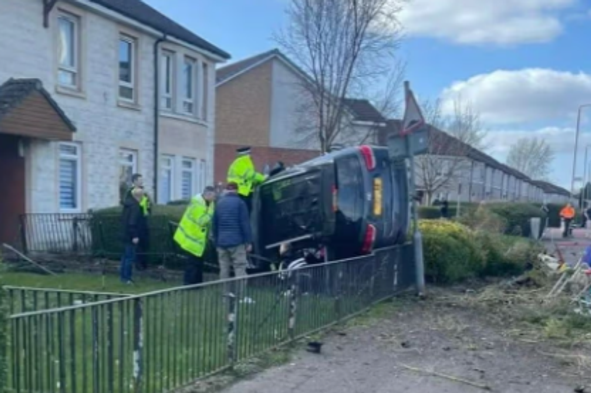 The crash occurred on Shieldhall Road