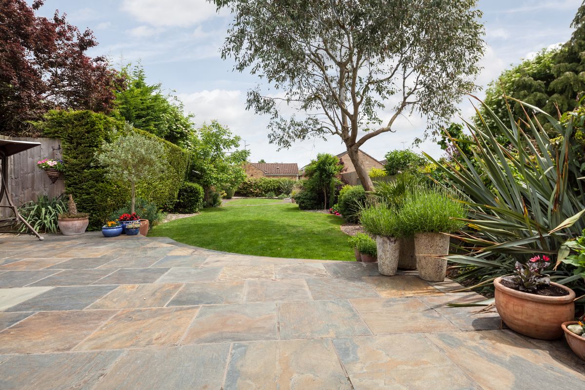 A patio is a tried and trusted way of making the most of your garden