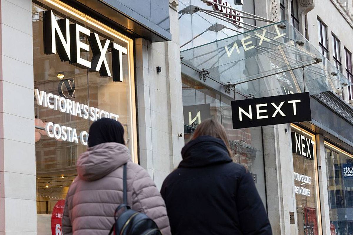 The Next Plc store on Oxford Street in London