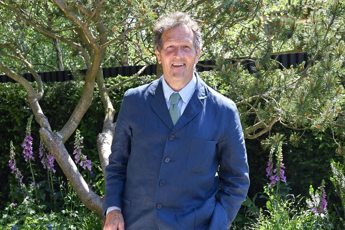 LONDON, ENGLAND - MAY 20: Monty Don attends the Stroke Association's Garden for Recovery at RHS Chelsea Flower Show 2024 on May 20, 2024 in London, England. (Photo by Dave Benett/Getty Images for The Stroke Association)