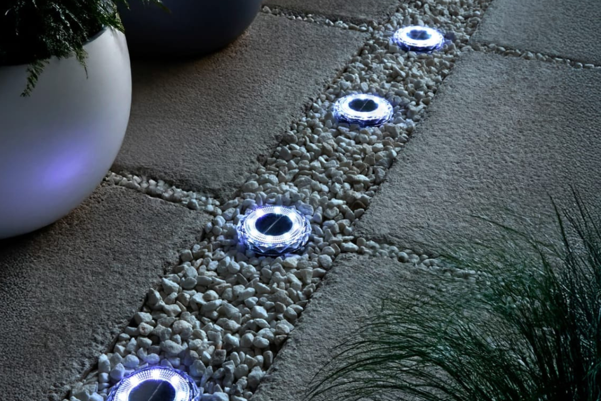 Mason & Jones Crystal Effect Ground Lights at B&M