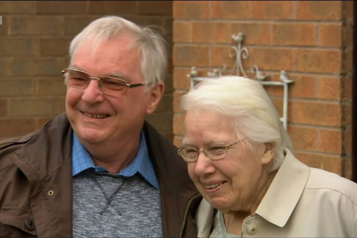 Rob and Margaret were left in tears