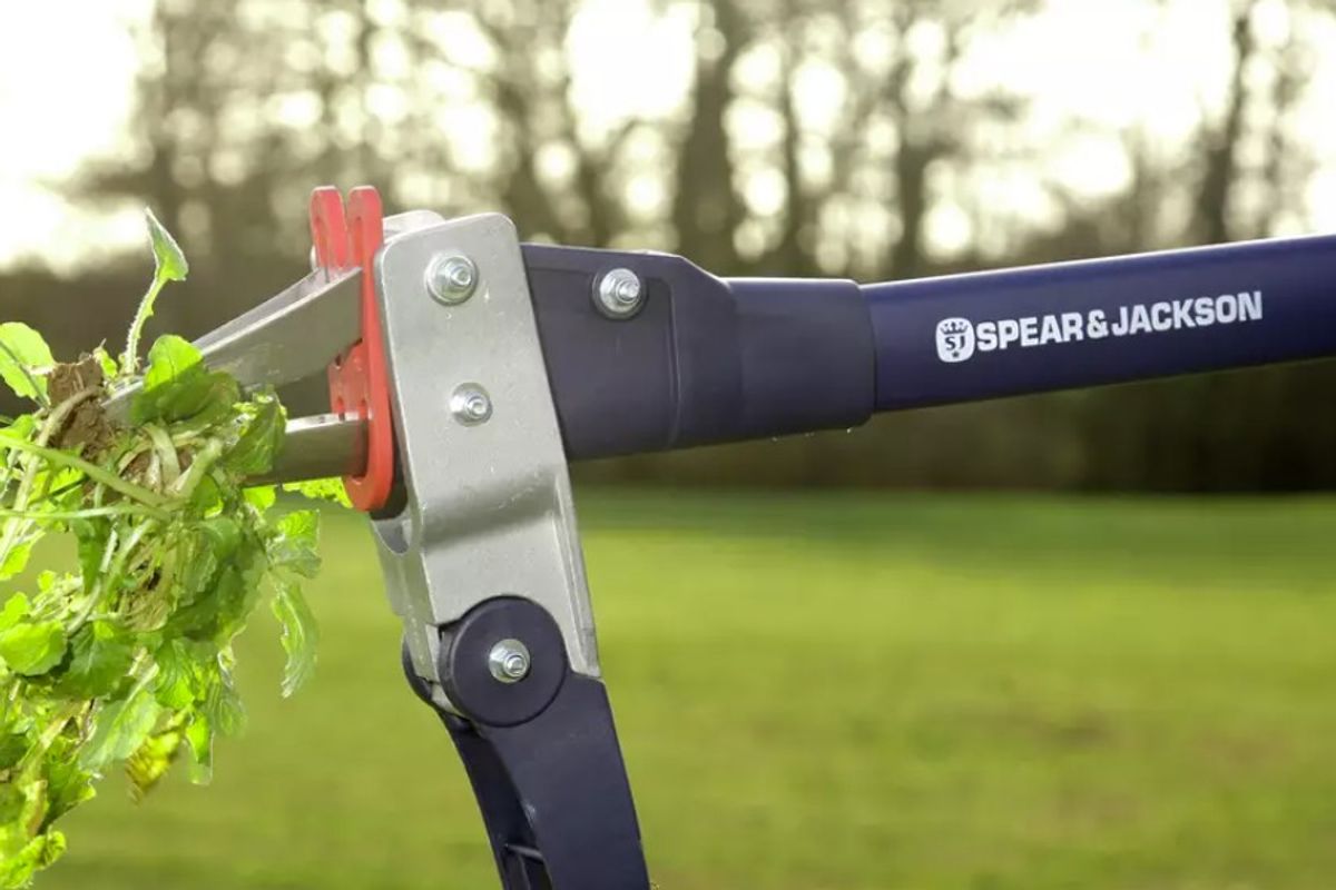 The weed puller means users can avoid going on their hands and knees to pull weeds