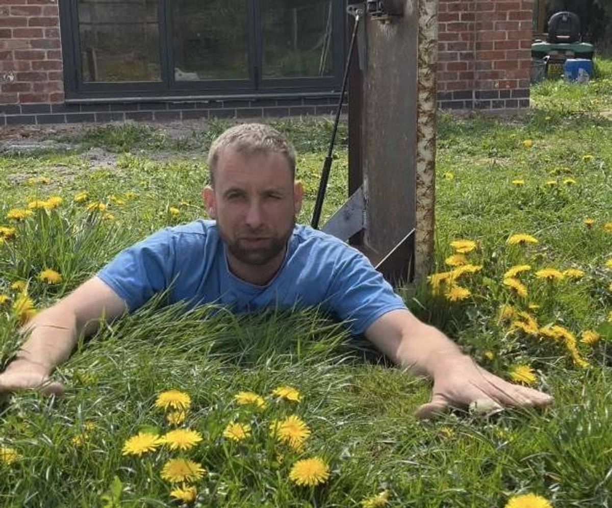 David Billings, 44, spent £50,000 on an underground bunker is spending another £20,000 on a second buried hide out - in case the Iran war comes to Derbyshire.