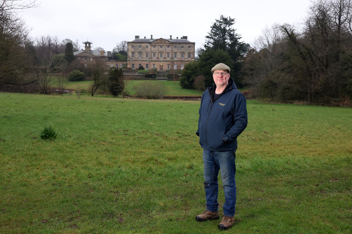 Andrew Jameson, deputy head gardener at Howick Hall.