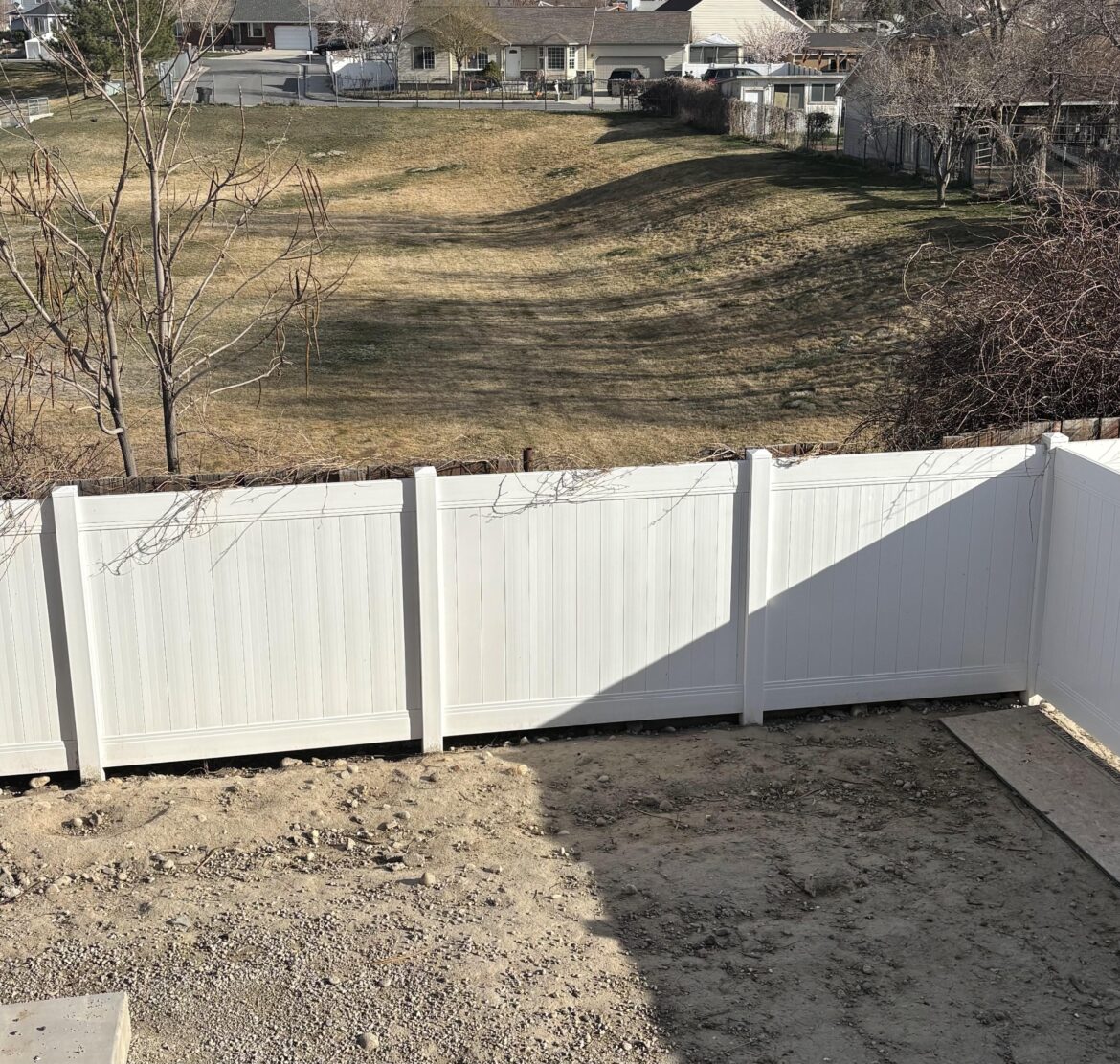 Backyard retractable stairs to access open space?