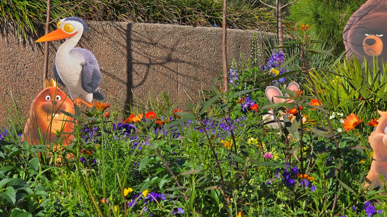 New Disney ● Pixar Hoppers Garden in Epcot