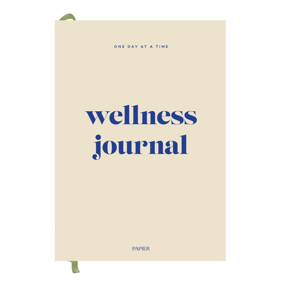 Papier Daily Wellness Journal Diary - Beige
