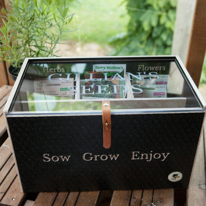 Wooden Seed Box