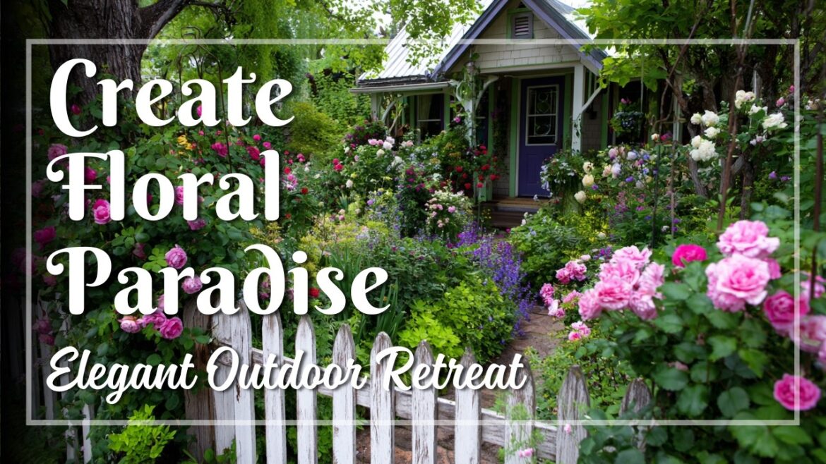 Cottage Garden Ideas for Small Backyards 🌸 Create a Romantic and Refined Outdoor Escape
