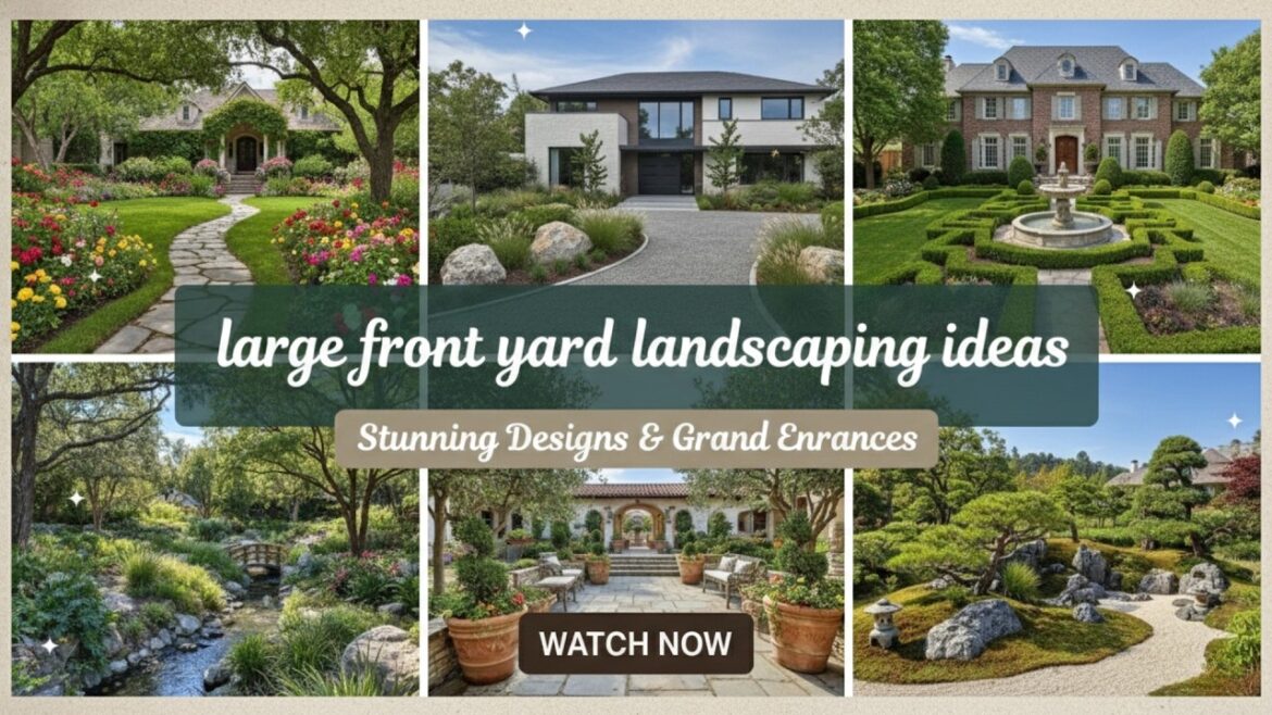 Large Front Yard Landscaping Ideas 2026 π³ Stunning Curb Appeal Designs Large Front Yard Landscaping Ideas 2026 π³ Stunning Curb Appeal Designs