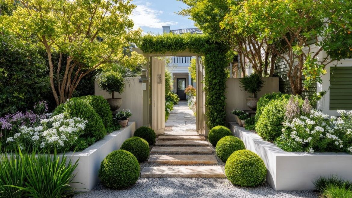 Budget-Friendly Front Yard Makeover | Patio, Gate & Tiny Garden Inspiration