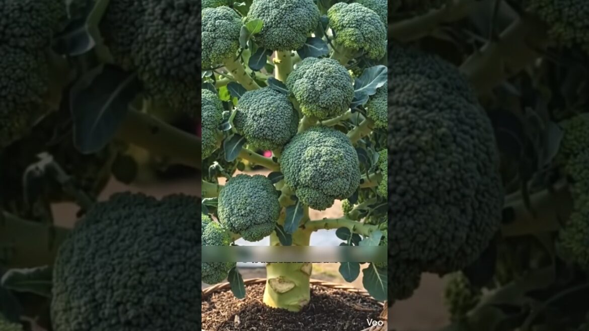 Someone should learn how to grow broccoli from human farmers.#brokali #organicbroccoli