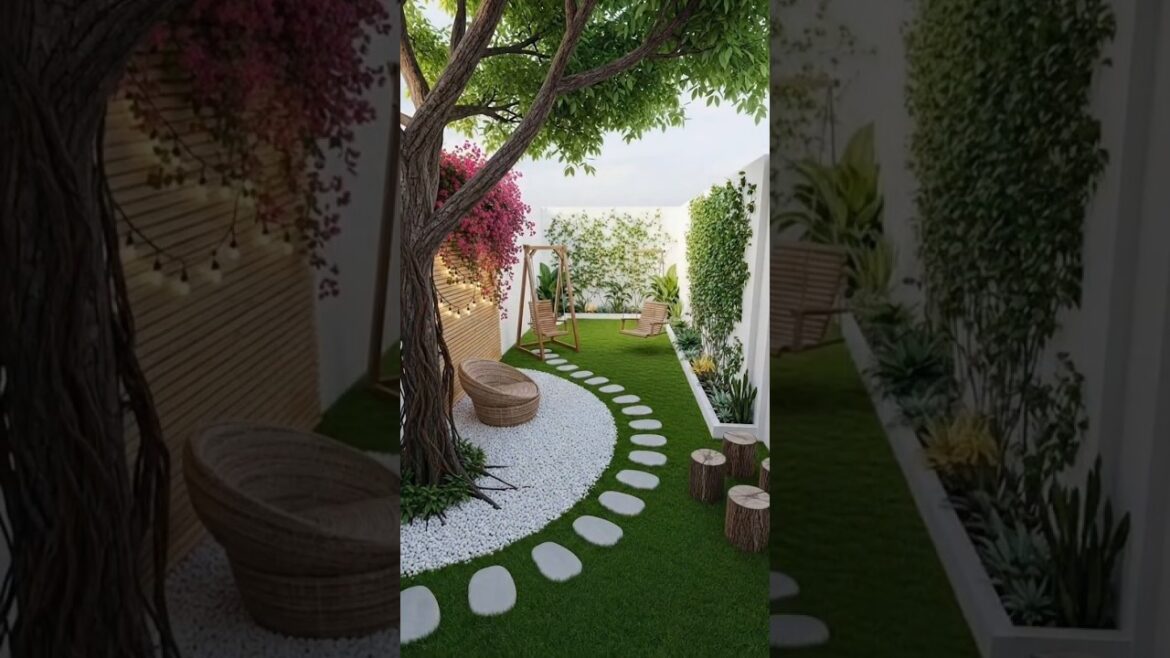 The Ultimate Backyard Paradise Transformation 💎 #backyardremodel #luxerevival #renovation