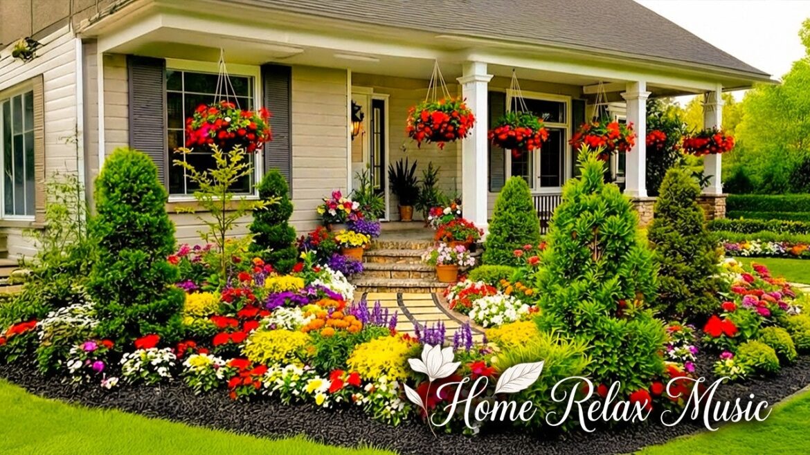 Beautiful Front Yard Landscaping Ideas 🌿 Small Garden Design Inspiration