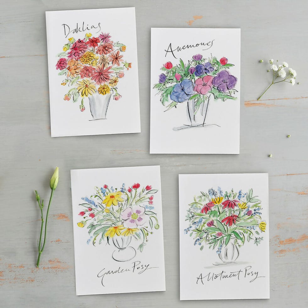 'Floral Delights' Postcard Set