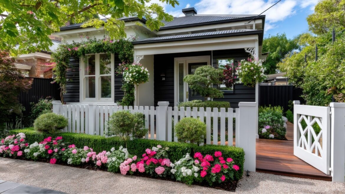 Stylish Front Yard Makeover for Small Spaces | Simple Garden Gates & Archway Ideas